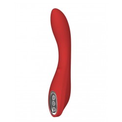 Vibrator Eva Vibrating&Moving Bead Silicon USB Rosu 21cm Red Revolution