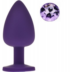 Dop Anal Silicone Buttplug Large Mov/Mov Deschis Guilty Toys