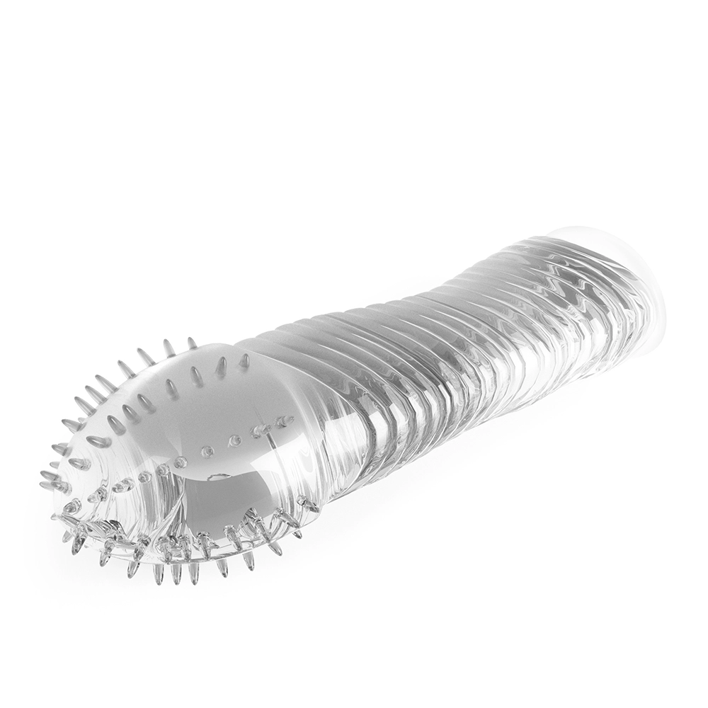 Manșon pentru penis Crushious Ribbed, perspectivă