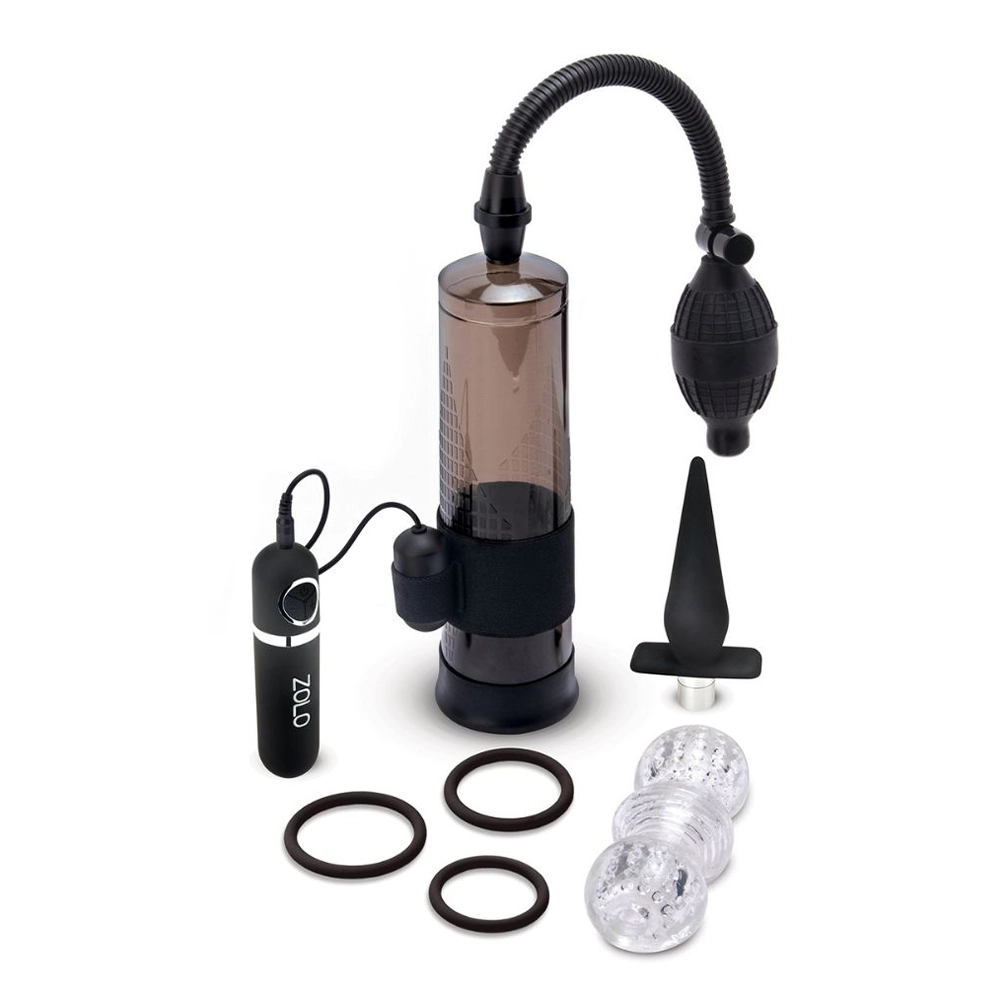Set pompă pentru penis ZOLO Ultimate Performance, 6 piese