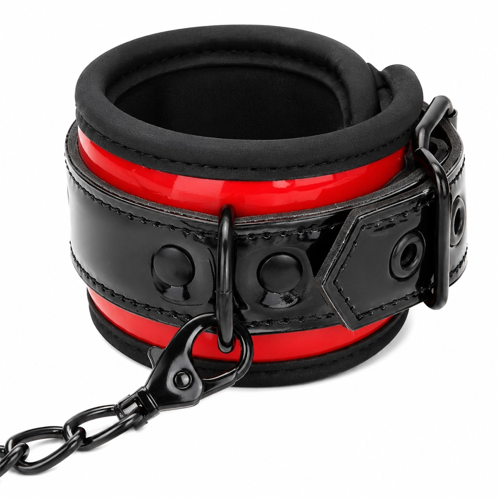 Detalii WhipSmart Heartbreaker Deluxe Buckle Love Cuffs