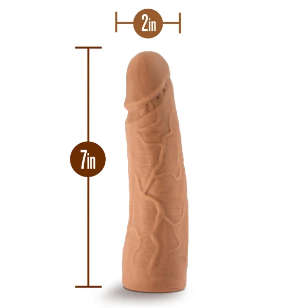 Dildo realist Blush Dynamite cu dimensiuni 18 cm și 5 cm diametru