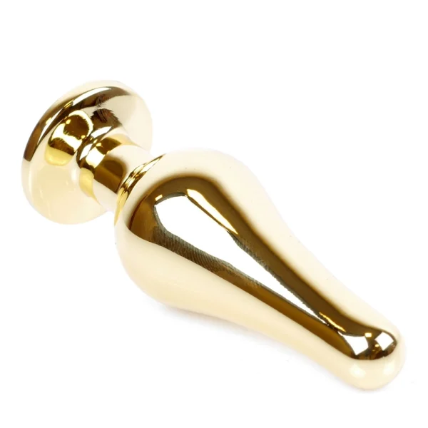 Dop anal metalic Boss Series Jewellery Gold, profil produs
