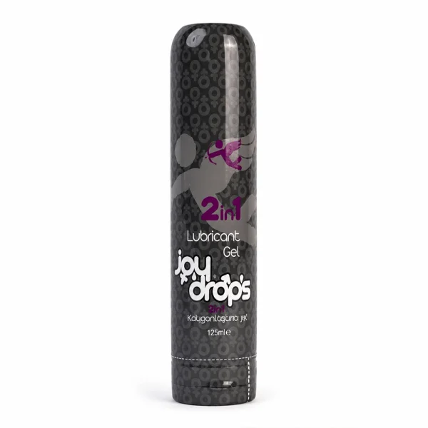 Lubrifiant pe bază de apă JoyDrops Natural 2 în 1,