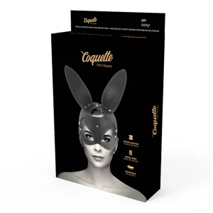 Ambalaj frontal Coquette Chic Desire mască cu urechi de iepuraș