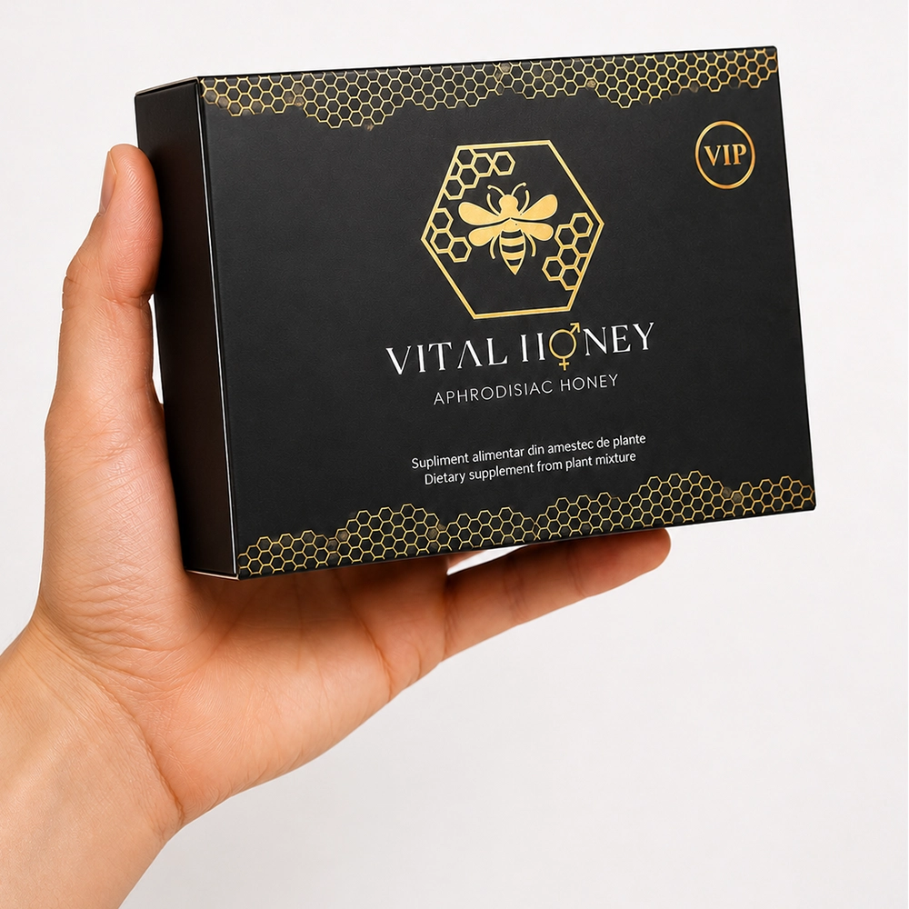 Cutie Vital Honey VIP ținută în mână