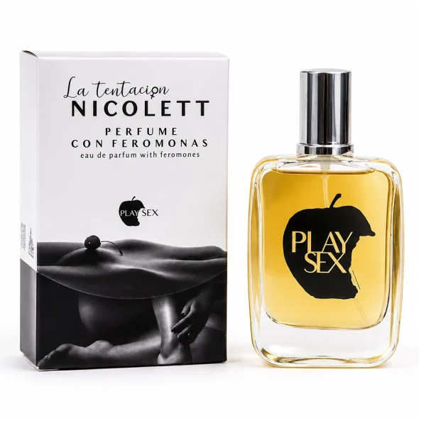 Parfum cu feromoni pentru femei Tentación Play Sex Nicolett For Her, 50 ml